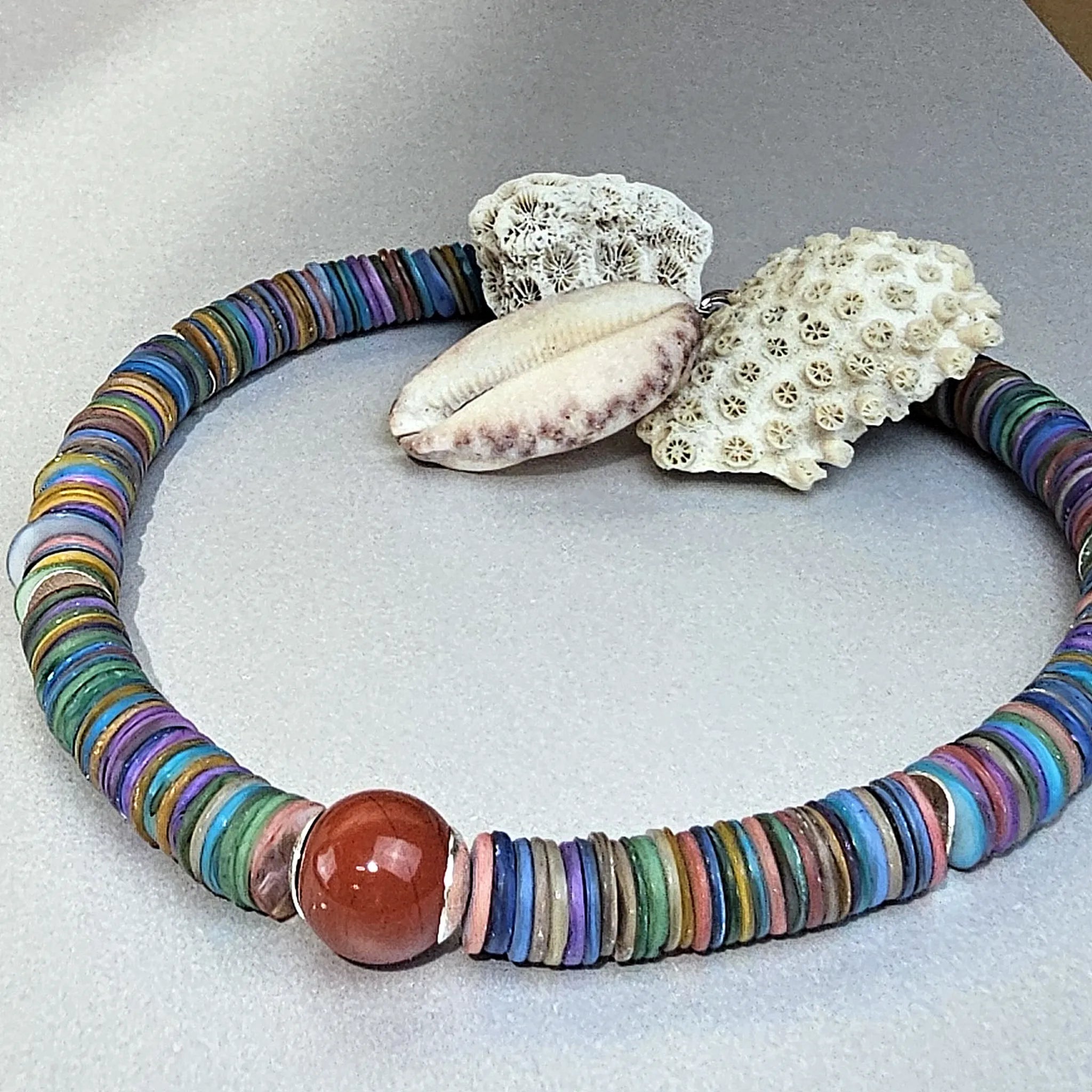 Regenbogen in Perlmutt