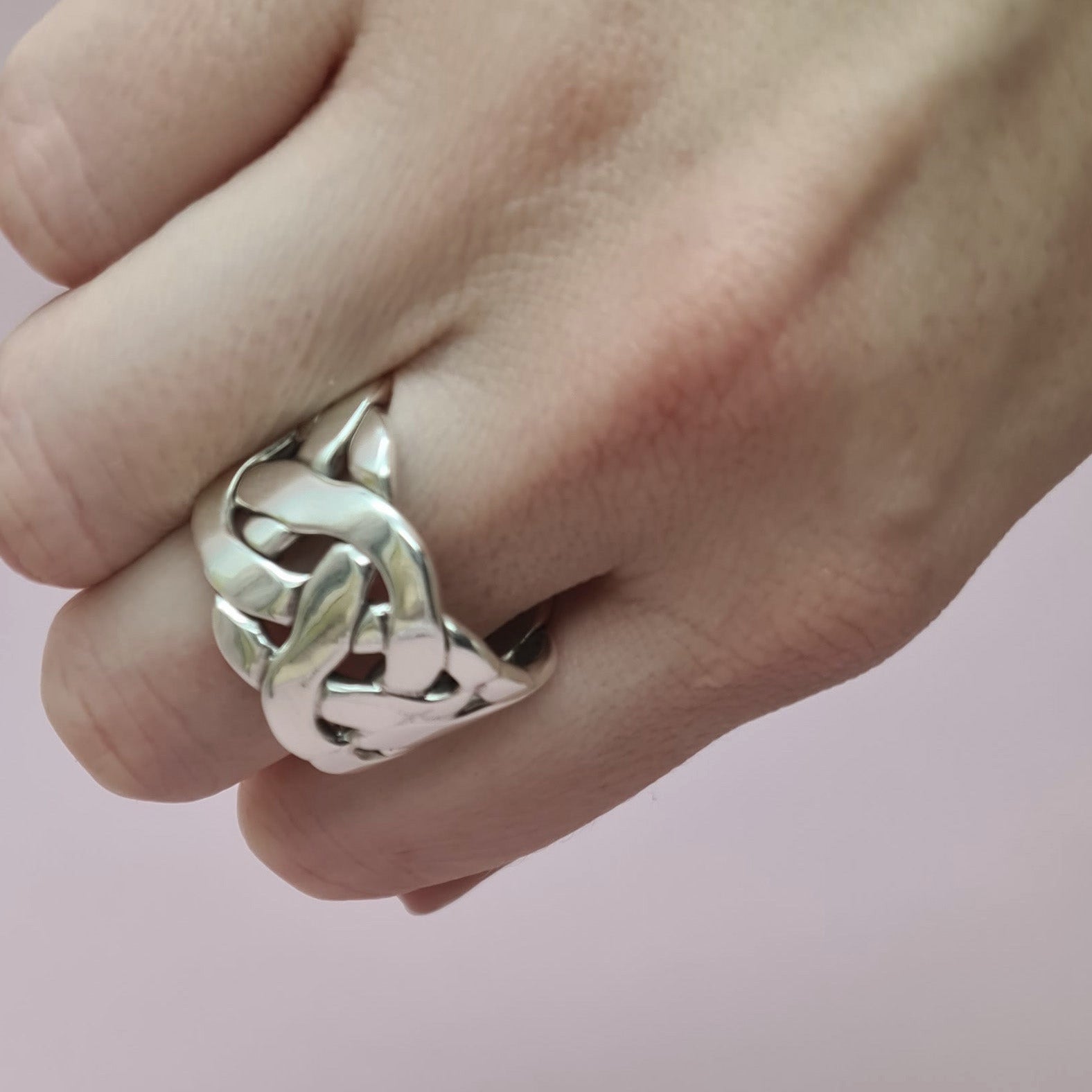 Ring geflochten unisex