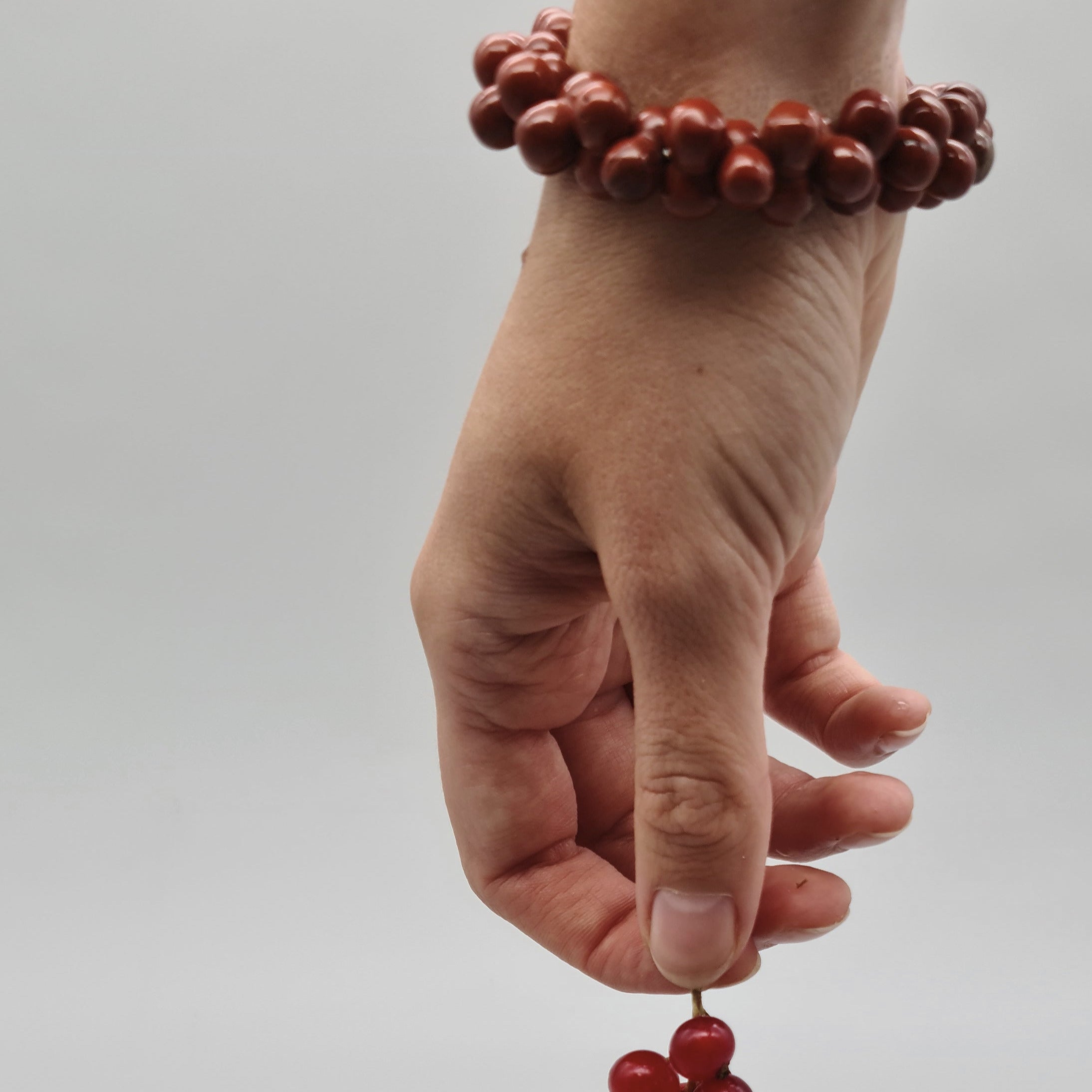 Armband roter Jaspis