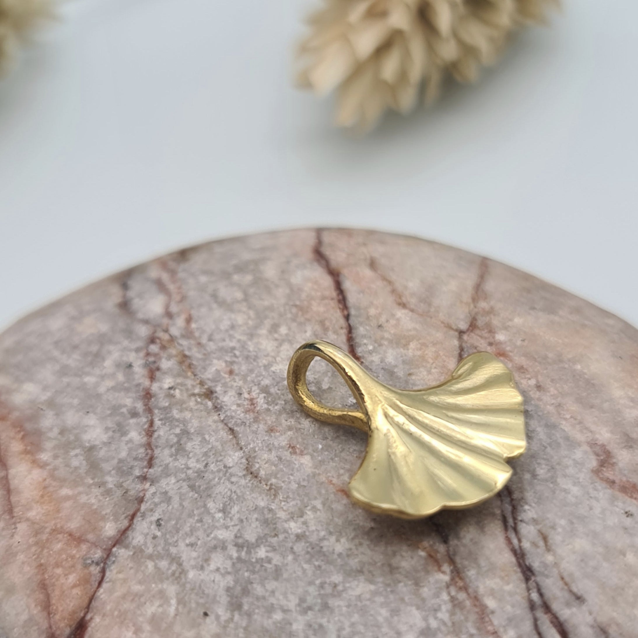 Kettenanhänger Ginko