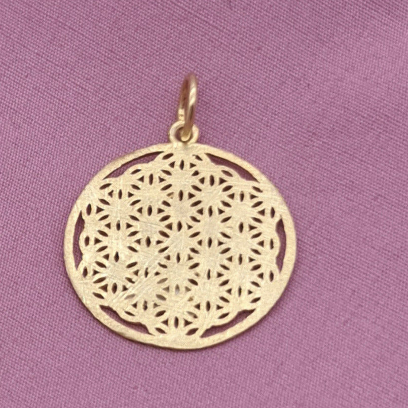 Kettenanhänger Flower of life
