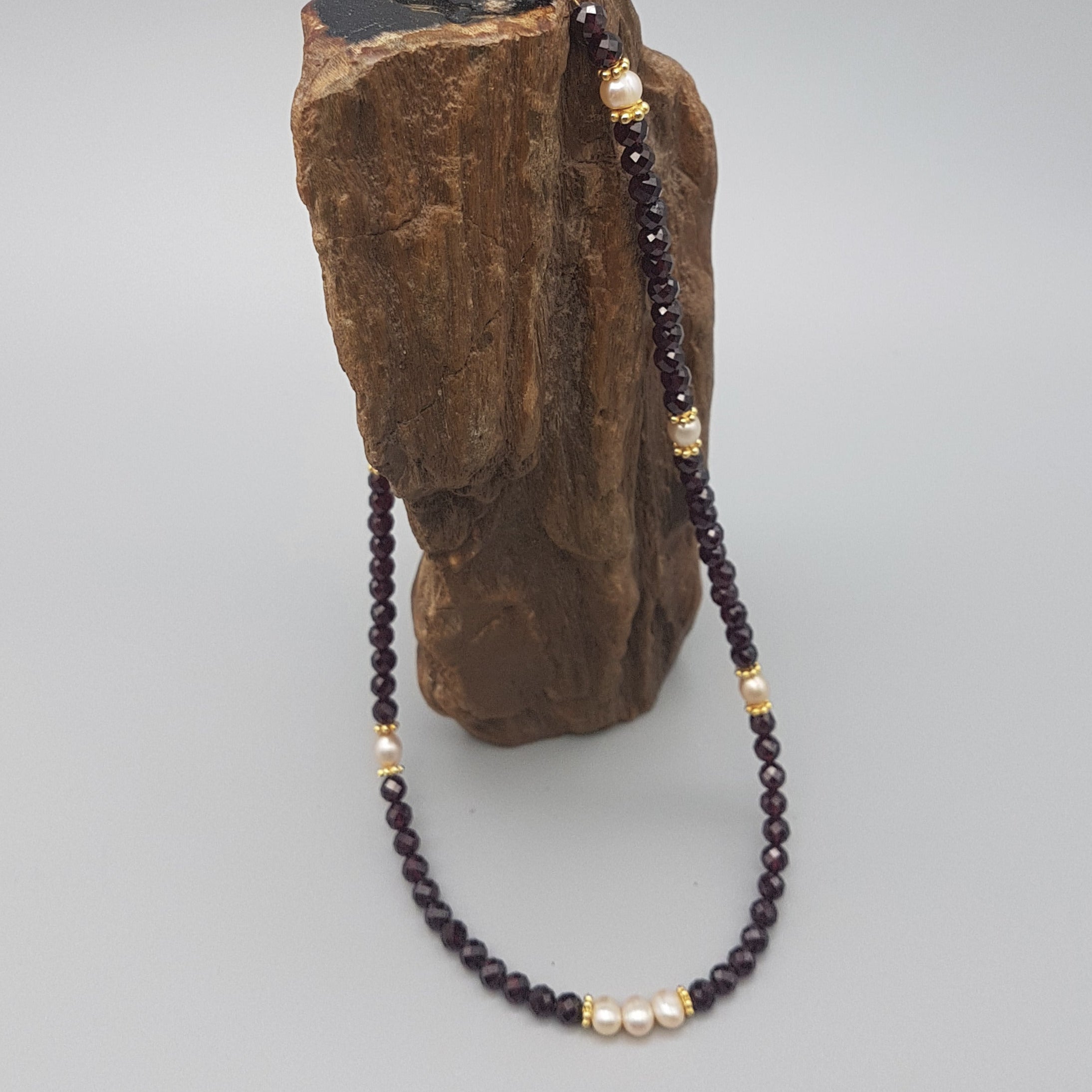 Granat Edelsteinkette
