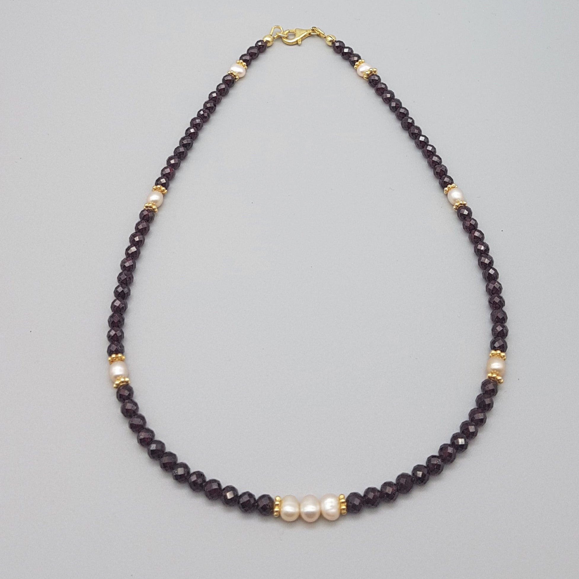 Granat Edelsteinkette