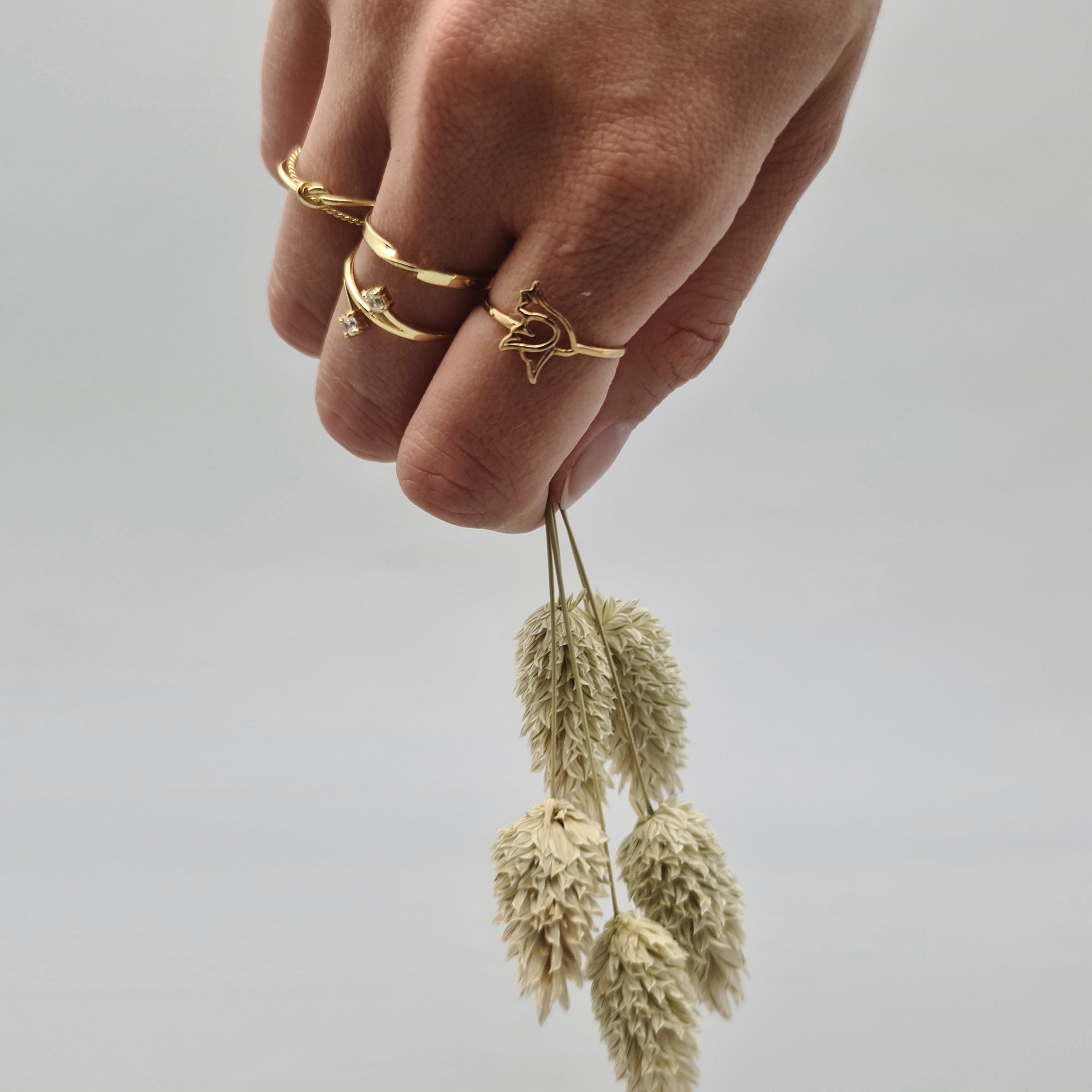 Ring mit Taube Gold