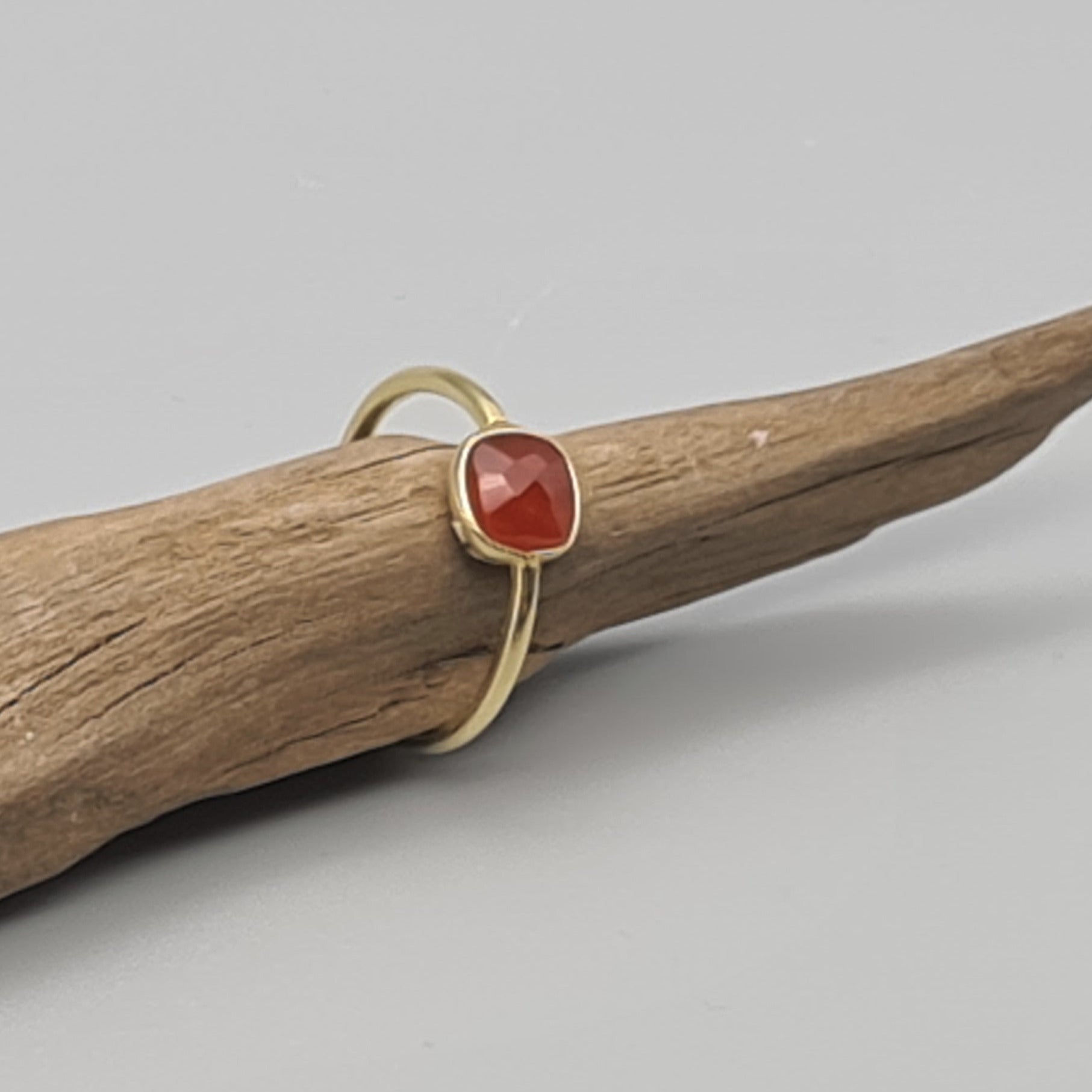 Ring Karneol Gold