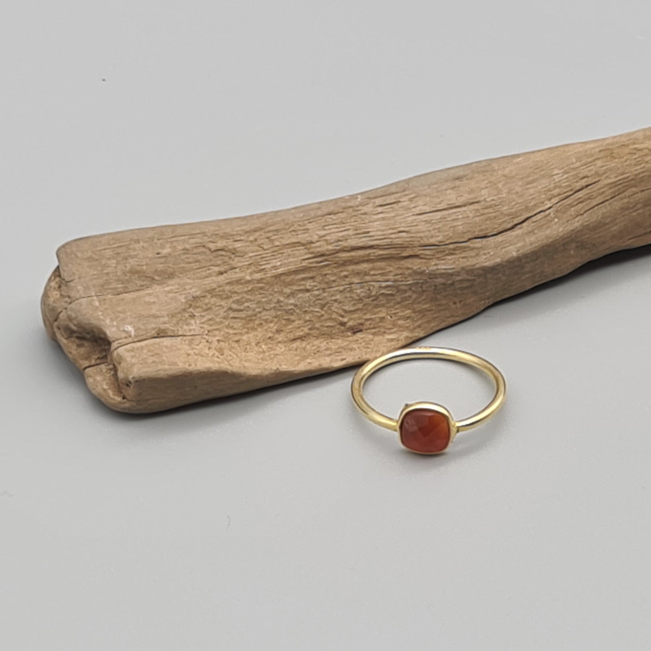 Ring Karneol Gold