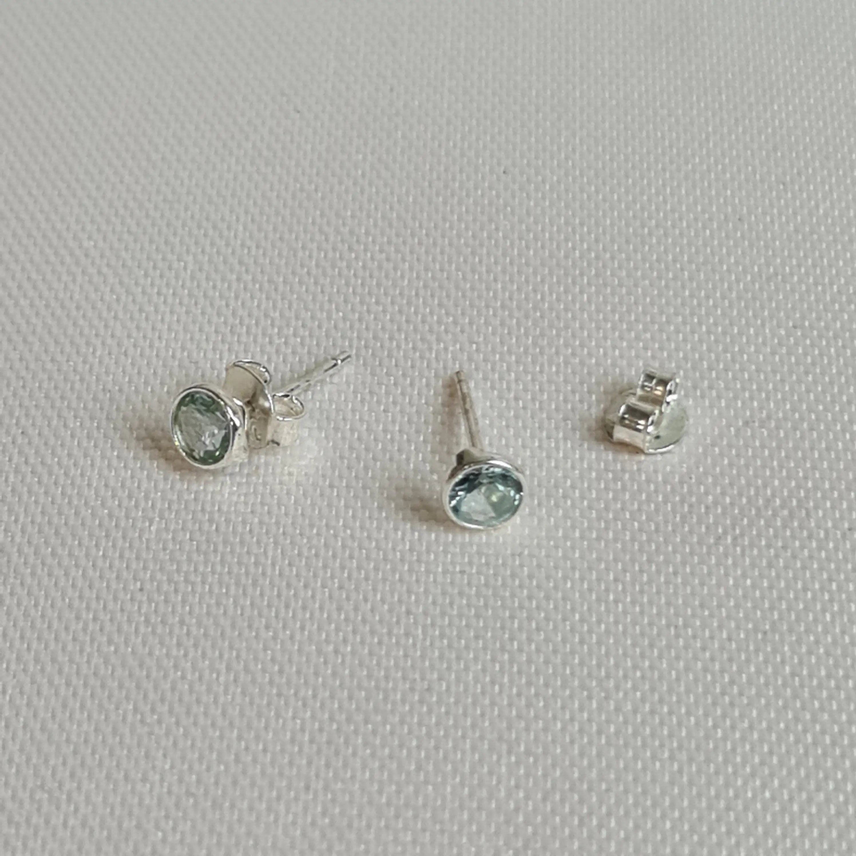 Aquamarin Ohrstecker