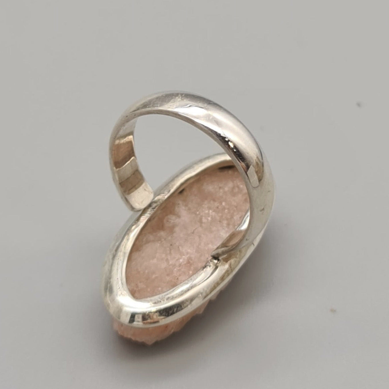 Ring Naturstein Rosenquarz