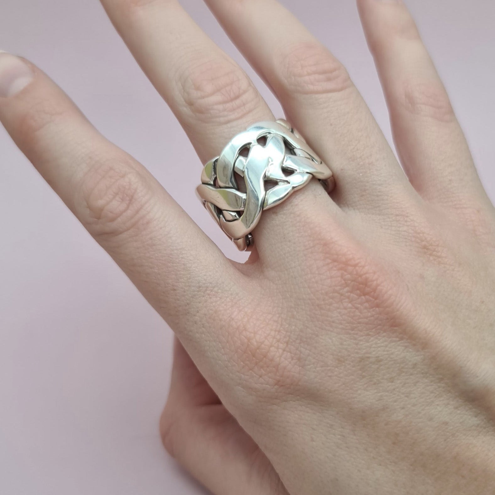 Ring geflochten unisex