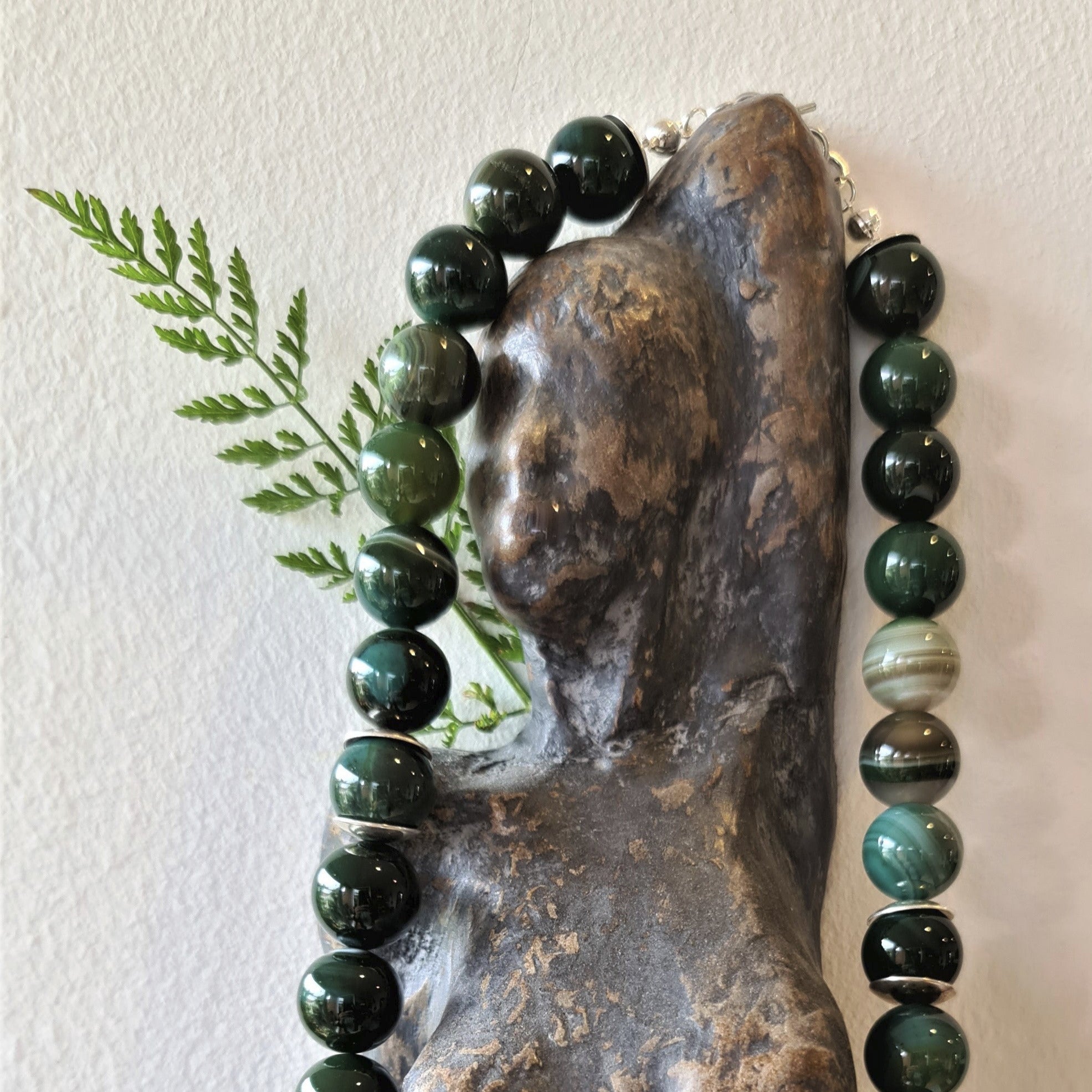 Achatkette Grün