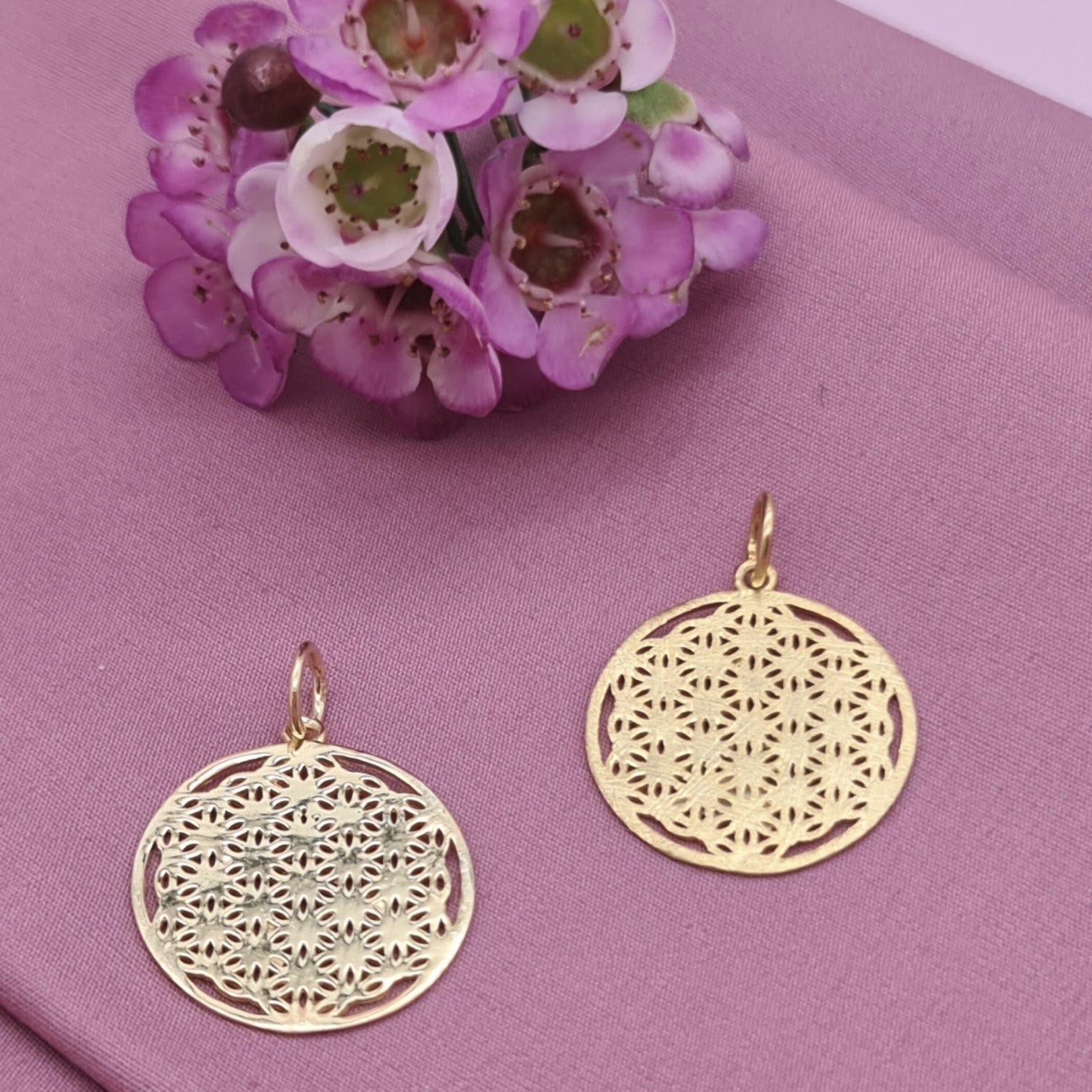 Kettenanhänger Flower of life