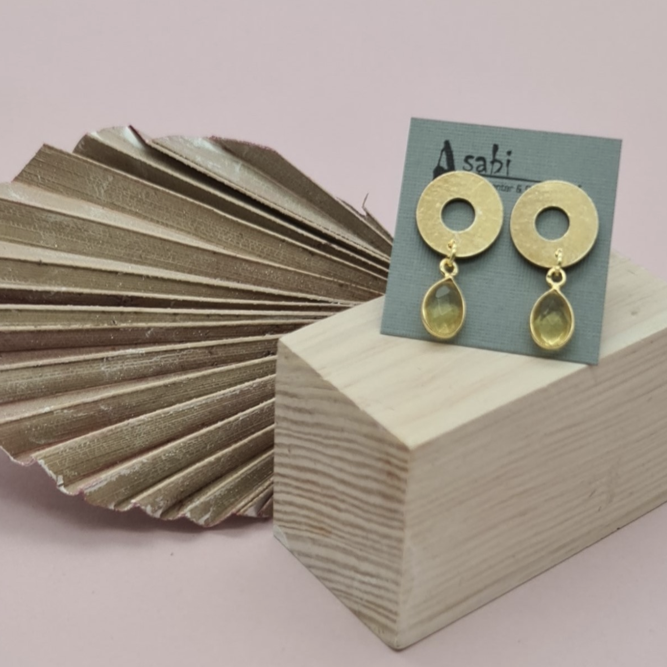 Citrin Ohrstecker